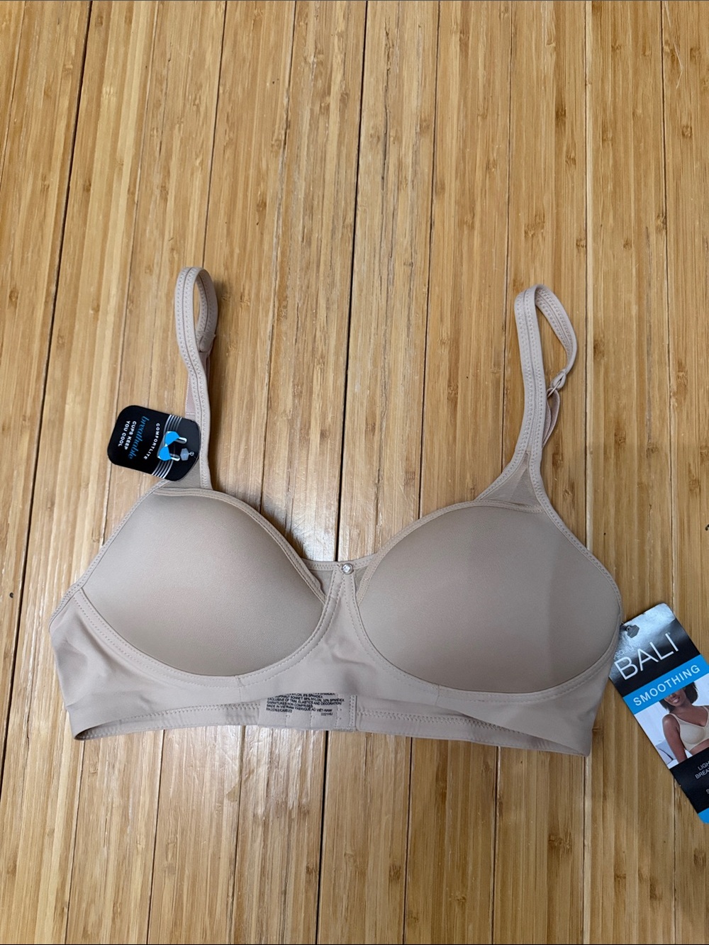 Bali Beige Nude Smoothing Underwire Bra